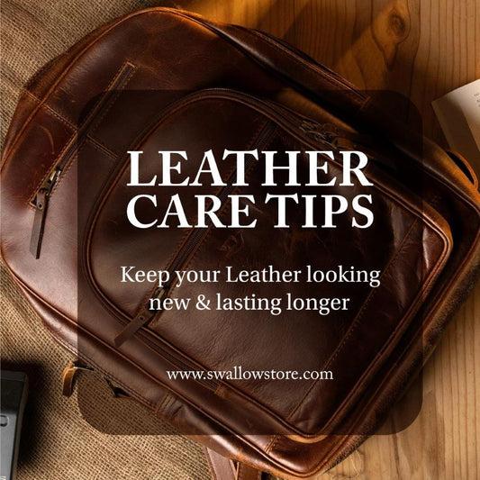 How to Care for Leather Bags in UAE Weather — Expert Tips from Swallow