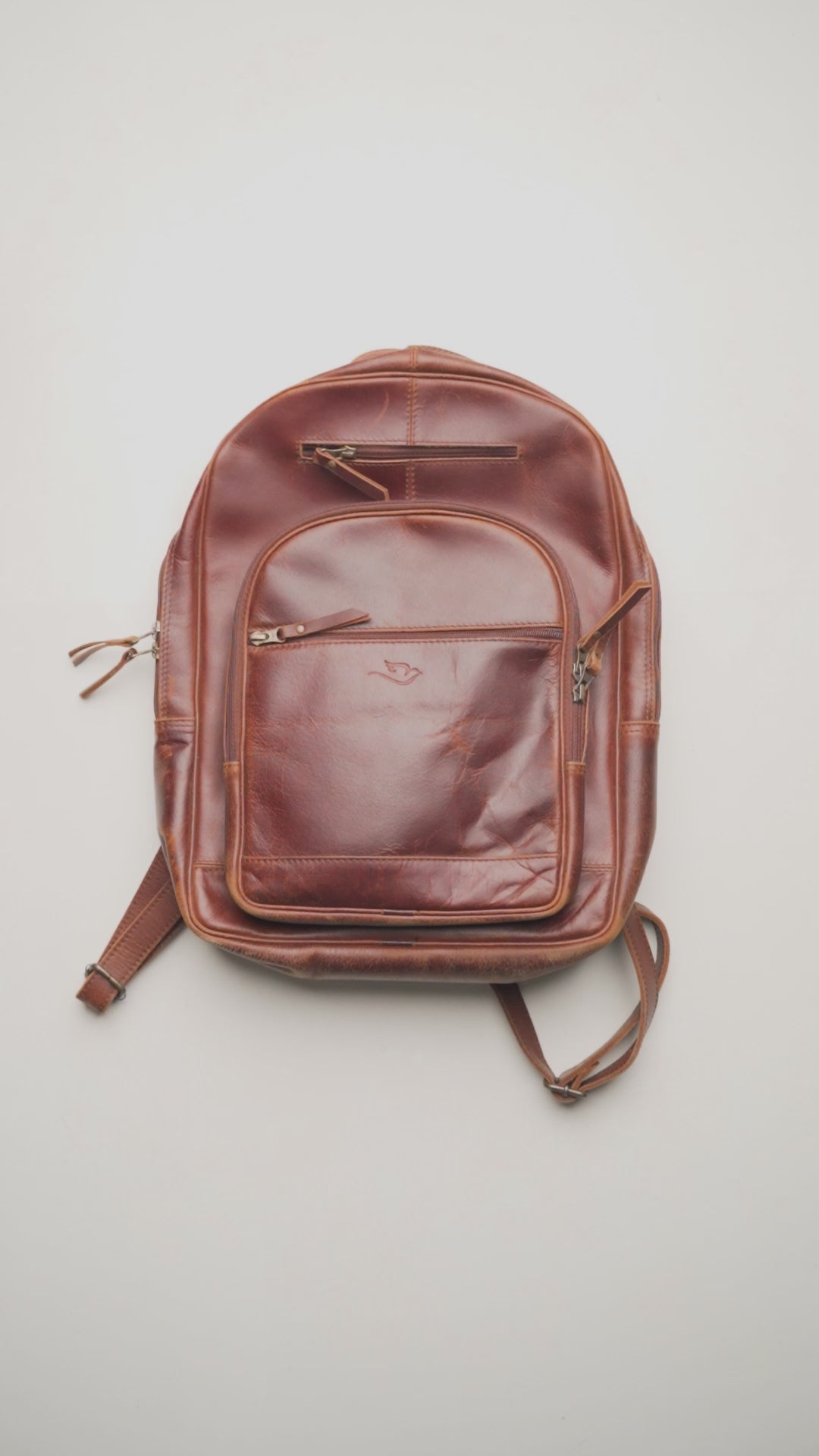 Swallow Leather Backpack – Smart, Stylish & Functional